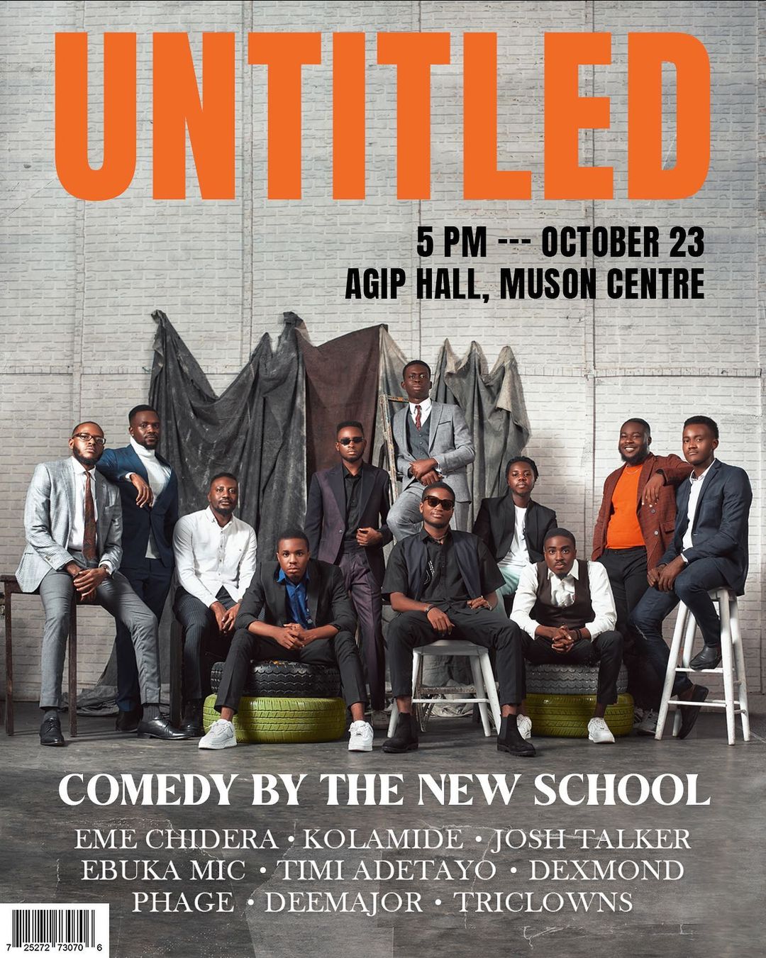 Untitled Comedy by the New School announces UNTITLED LAGOS featuring nine (9) New School Headliners.